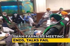 Amit Shah's Talks With Farmer Leaders Fail, No Meeting Today Amit Shah's Talks With Farmer Leaders Fail, No Meeting Today