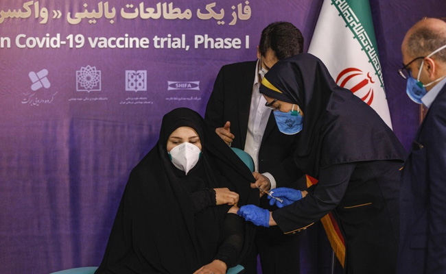 Iran Begins Clinical Trials Of Its Own COVID-19 Vaccine: Report