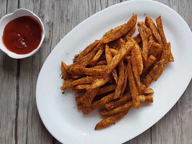 How To Make Peri Peri Fries | Easy Peri Peri Fries Recipe Video