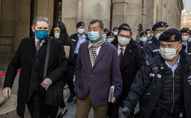 Hong Kong Media Tycoon Denied Bail In National Security Case