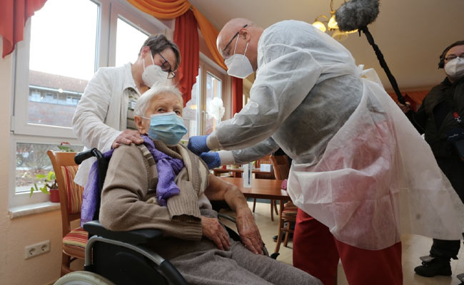 101-Year-Old Woman First In Germany To Receive Coronavirus Vaccine