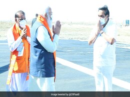 PM Narendra Modi Takes A Walk In "White Desert", Attends Cultural Event PM Narendra Modi Takes A Walk In "White Desert", Attends Cultural Event