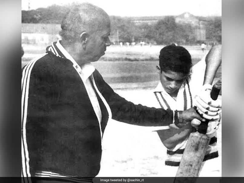 Sachin Tendulkar Remembers Coach Ramakant Achrekar, Shares Emotional Post On Twitter