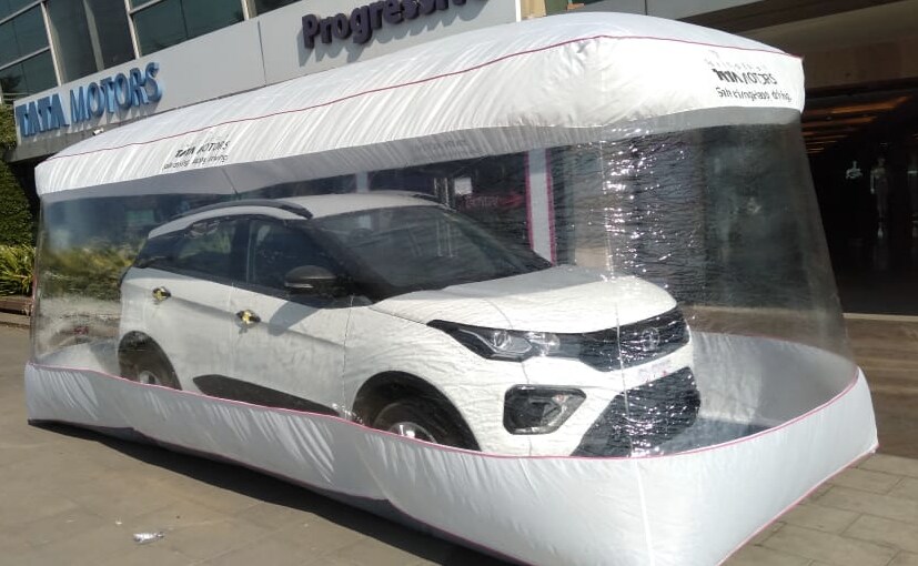 Tata Motors Introduces New Safety Bubble To Deliver Its Cars Tata Motors Introduces New Safety Bubble To Deliver Its Cars