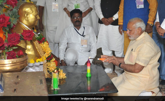 PM Modi Pays Tribute To BR Ambedkar On His Death Anniversary