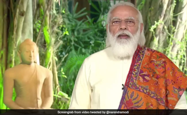 PM Modi Proposes Setting Up Of Library Of Buddhist Literature In India