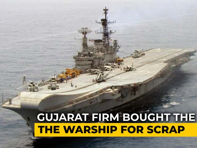 Defence Ministry Formally Rejects Plan To Save Aircraft Carrier Viraat From Shipbreakers