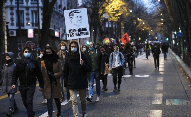 Police Arrest 95 People During Protests Across France Over Security Law