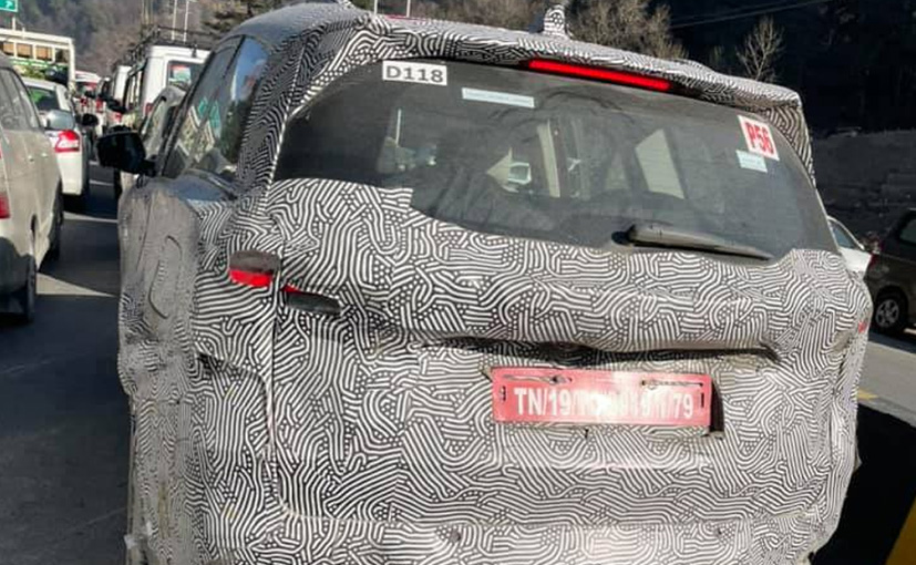 New-Generation Mahindra XUV500 Spotted Testing Again