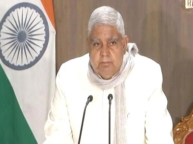 "Don't Play With Fire": Bengal Governor Hits Out At Mamata Banerjee