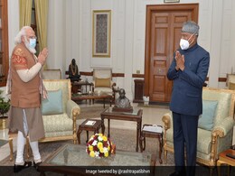 PM Modi Meets President Kovind To Discuss Issues Ahead Of New Year PM Modi Meets President Kovind To Discuss Issues Ahead Of New Year