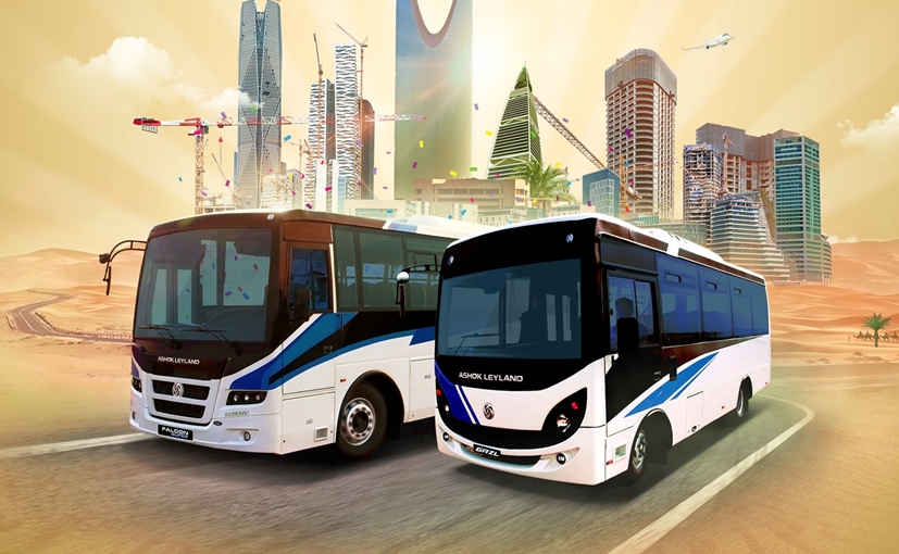 Ashok Leyland Launches Falcon Super And Gazl Buses In Saudi Arabia
