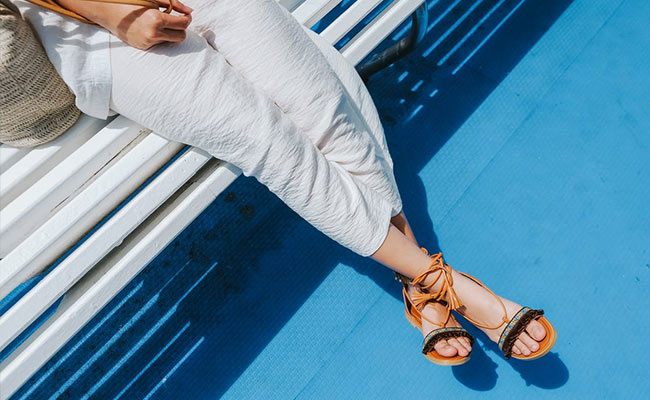 These Flat Sandals Make Stylish Footwear Look So Comfortable