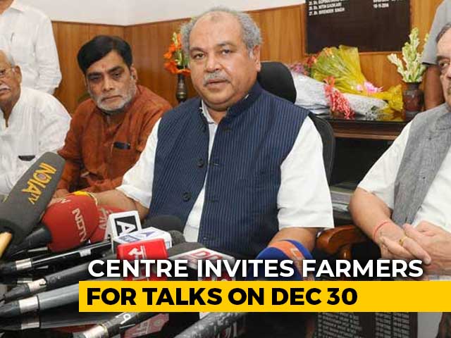 Government Invites Farmers For Talks, Says Committed To Resolve Issues