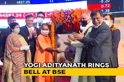 Yogi Adityanath At Bombay Stock Exchange Yogi Adityanath At Bombay Stock Exchange