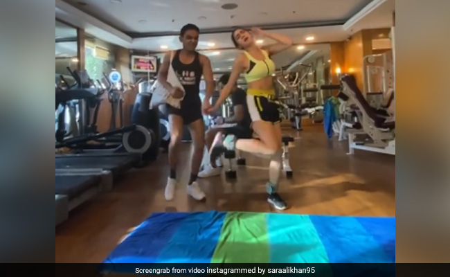 Sara Ali Khan Borrowed Some Nineties Music For Her New Workout Video