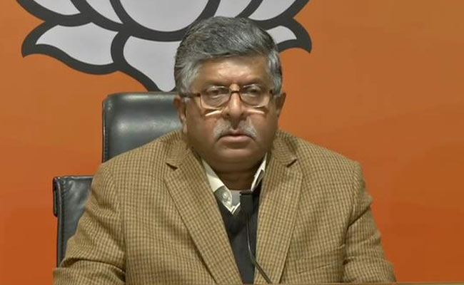 Union Minister Ravi Shankar Prasad's Mother Dies In Patna