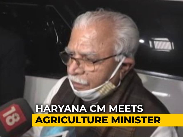 Talks With Farmers Can Take Place "In A Day Or Two": Haryana Chief Minister