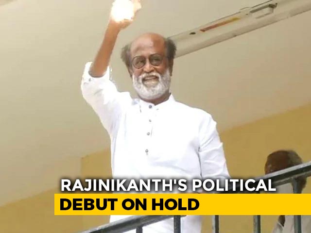 Rajinikanth's Big News: No Political Party After All
