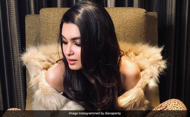 Diana Penty Cosies Up In A Furry Jacket That Is Perfect For Winter