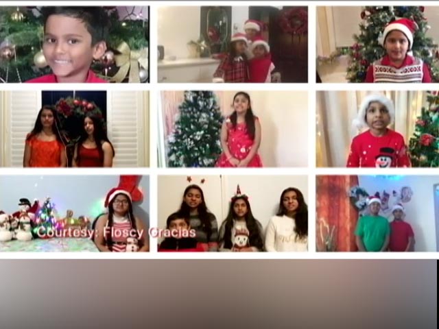 Global Goan Kids Sing Carols