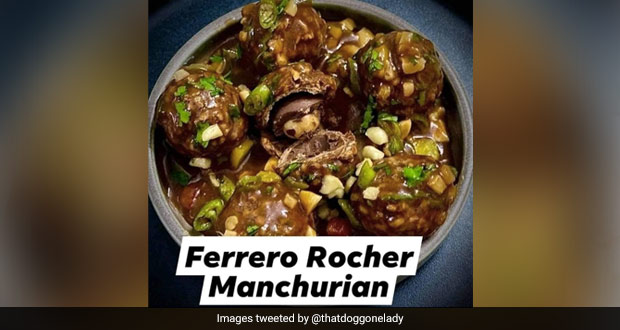 Pic Of Chocolate Manchurian Goes Viral, Twitter Calls It An 'Abomination'
