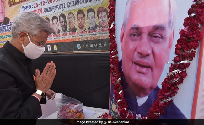 Atal Bihari Vajpayee's Vision Led To Expansion Of India's External Ties: S Jaishankar