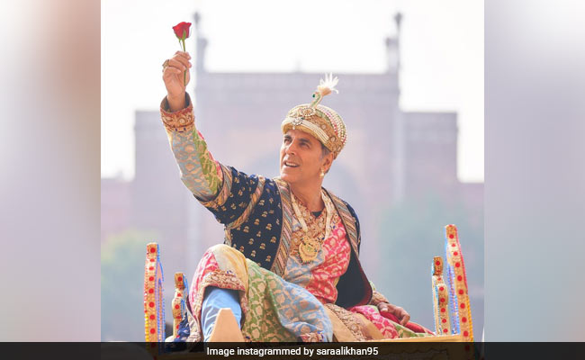 "<I>Atrangi</I>" Akshay Kumar At His Candid Best. Pic Courtesy Sara Ali Khan