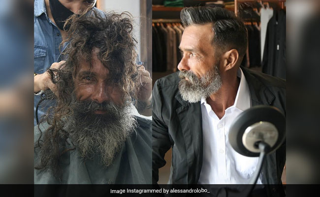 Homeless Man Reunited With Family After His Post-Haircut Pic Goes Viral