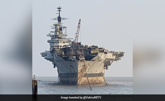 Hope Fades For Viraat Museum After Images Show Warship Partly Dismantled