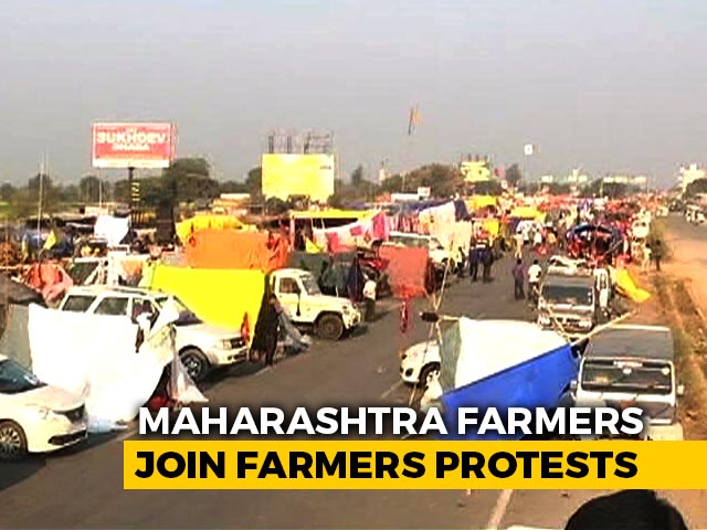 Maharashtra Farmers Travel Over 1,000 Km To Join Protests