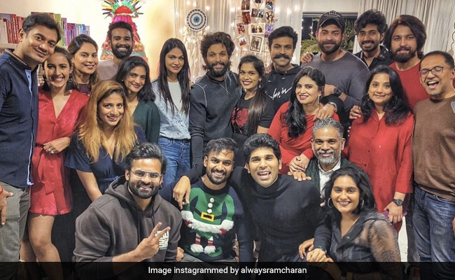 Here's How Ram Charan, Allu Arjun And Niharika Konidela Celebrated Christmas With Family