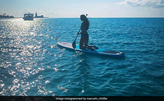 Manushi Chhillar's New Pic From Maldives Will Give You Serious Vacation Cravings
