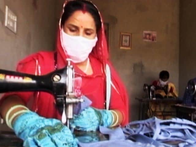 Video: USHA Silai Heroes Fight The COVID-19 Crisis By Stitching Masks