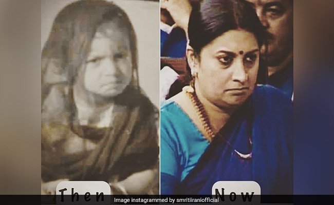 Smriti Irani's 'Don't Angry Me Look'. Check It Out Here