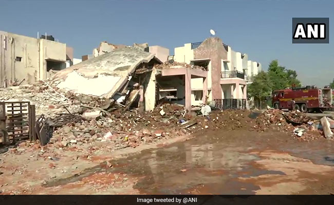 Two Killed In House Collapse As Pipeline Explodes In Gujarat's Gandhinagar