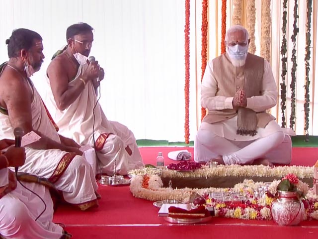 PM Performs Groundbreaking Ceremony For New Parliament Building