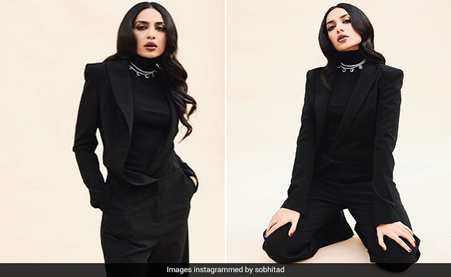 Sobhita Dhulipala Is A Minimal Dream In An All-Black Outfit