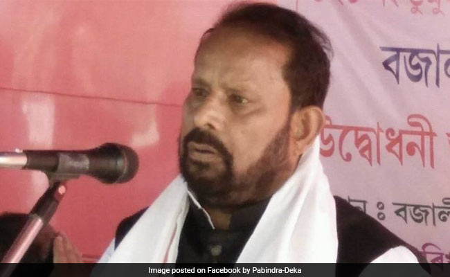Assam Lawmaker Pabindra Deka Resigns From Assembly