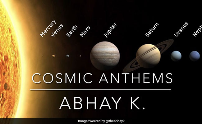 Diplomat Makes Video Of Planetary Anthems For Saturn, Jupiter Conjunction