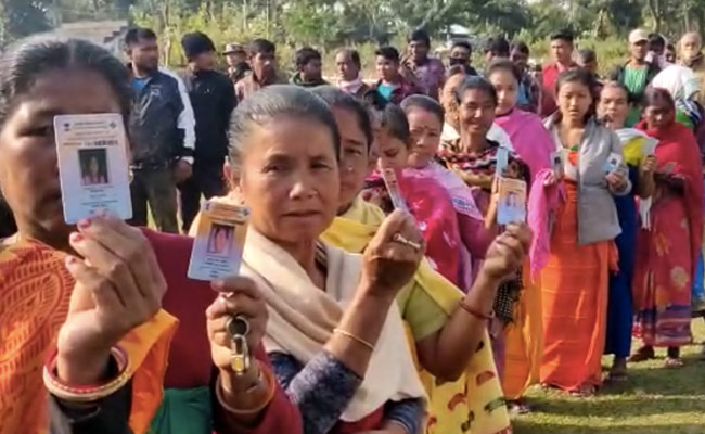 Voting Underway In First Phase Of Bodo Territorial Council Election In Assam