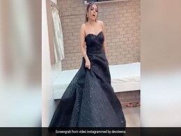 देवोलीना भट्टाचार्जी ने ब्लैक गाउन में 'केयर नी करदा' सॉन्ग किया पर डांस, Video मचा रहा है धूम देवोलीना भट्टाचार्जी ने ब्लैक गाउन में 'केयर नी करदा' सॉन्ग किया पर डांस, Video मचा रहा है धूम