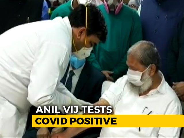 Haryana Minister, Who Got Trial Dose Of Covid Vaccine, Tests Positive