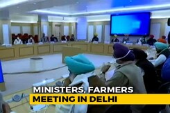 Farmers Meet Ministers For Talks To Resolve Massive Protests Farmers Meet Ministers For Talks To Resolve Massive Protests