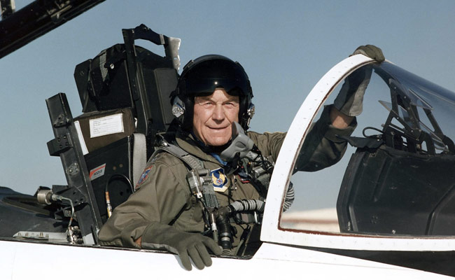 Chuck Yeager, First Pilot To Break Sound Barrier, Dies At 97