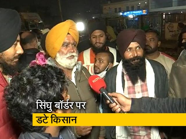 दिल्ली सीमा पर डटे किसानों ने कहा, 'हमारी लड़ाई आर-पार की है'