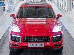 Porsche Cayenne SUV Clocks 1 Million Units Production Milestone