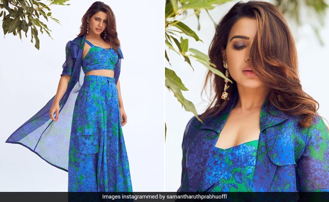 Samantha Ruth Prabhu's Aqua Tones Are The Only Kind Of Blues We Really Want
