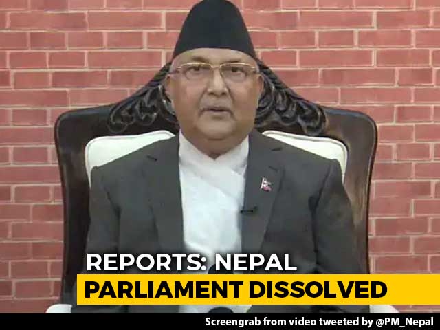 Nepal Parliament Dissolved Amid Ruling Party Feud