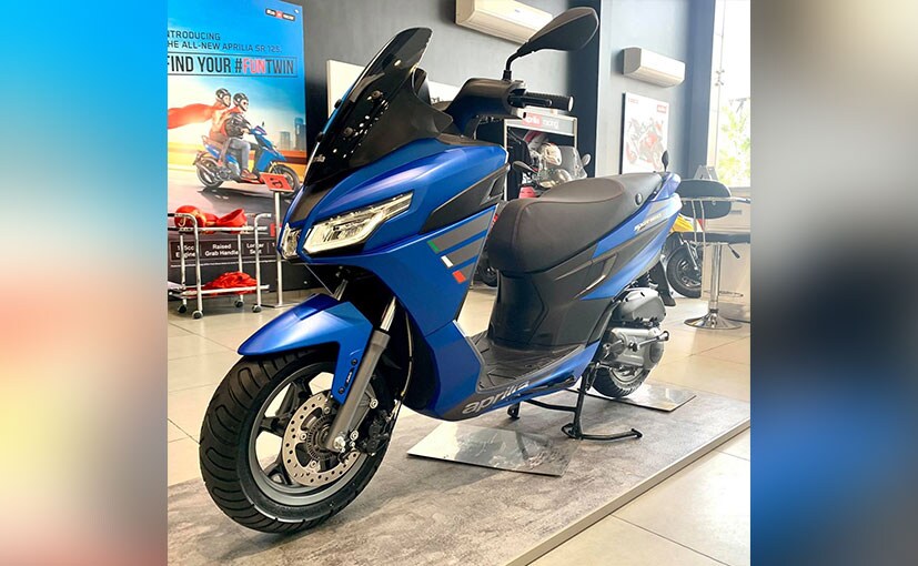 Aprilia SXR 160 Starts Arriving At Dealerships Ahead Of Launch Aprilia SXR 160 Starts Arriving At Dealerships Ahead Of Launch